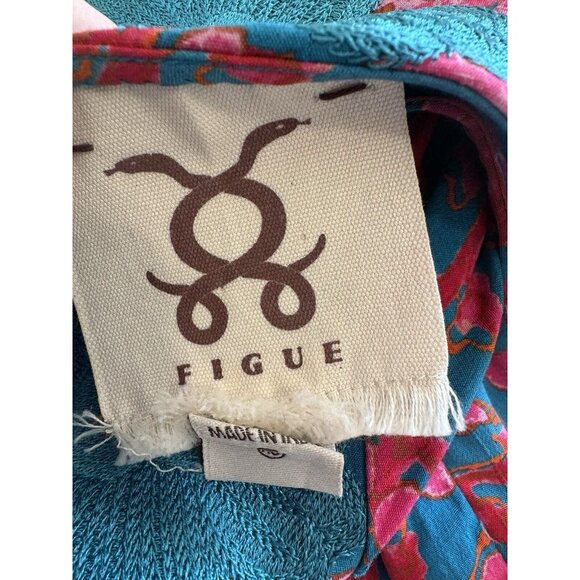 Figue Lucie Mini Dress Floral Embroidered Size XS Long Sleeve - Picture 13 of 13